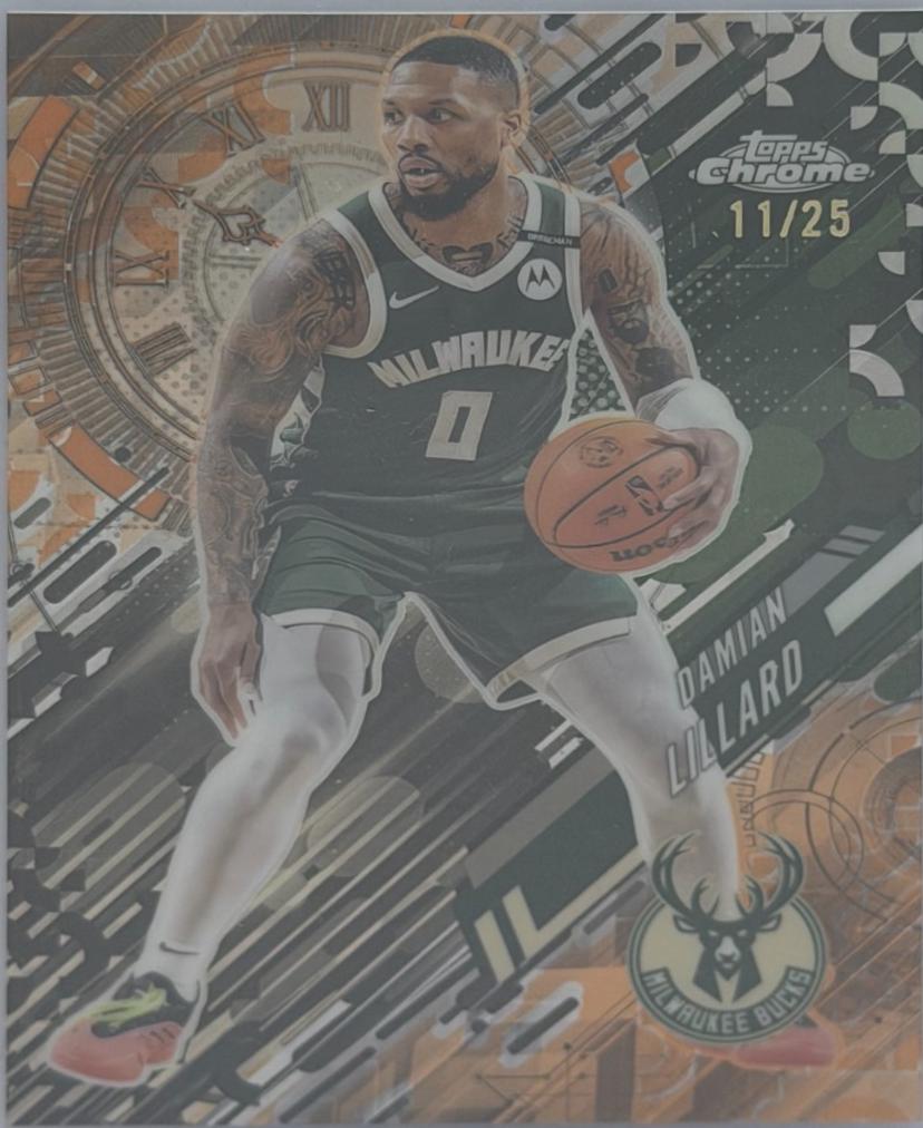 Damian Lillard [Orange Refractor] #GT-10