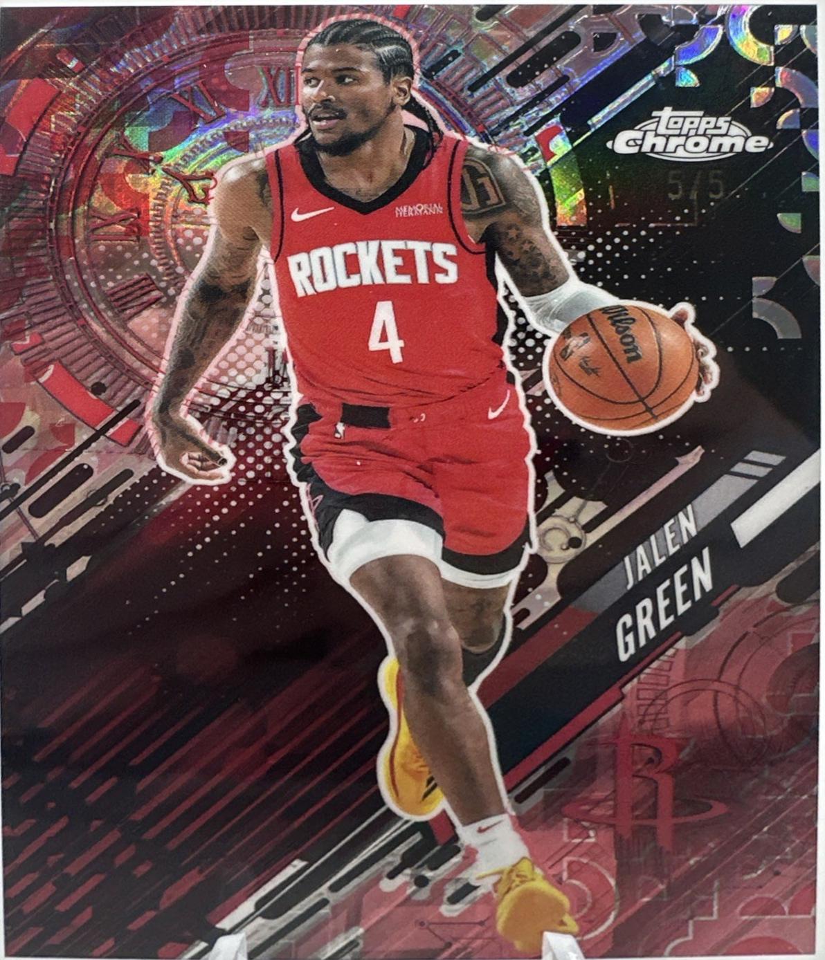 Jalen Green [Red Refractor] #GT-8