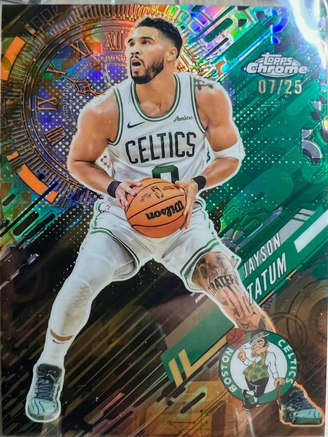 Jayson Tatum [Orange Refractor] #GT-3
