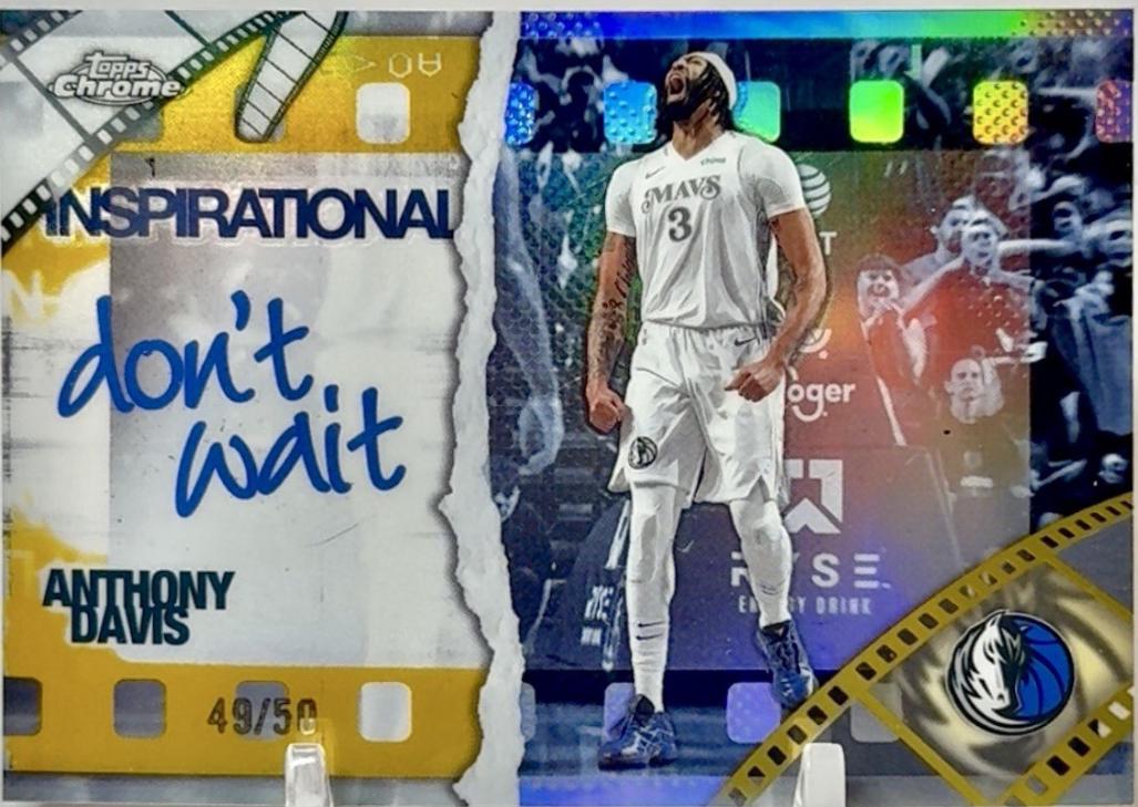 Anthony Davis [Gold Refractor] #IP-13