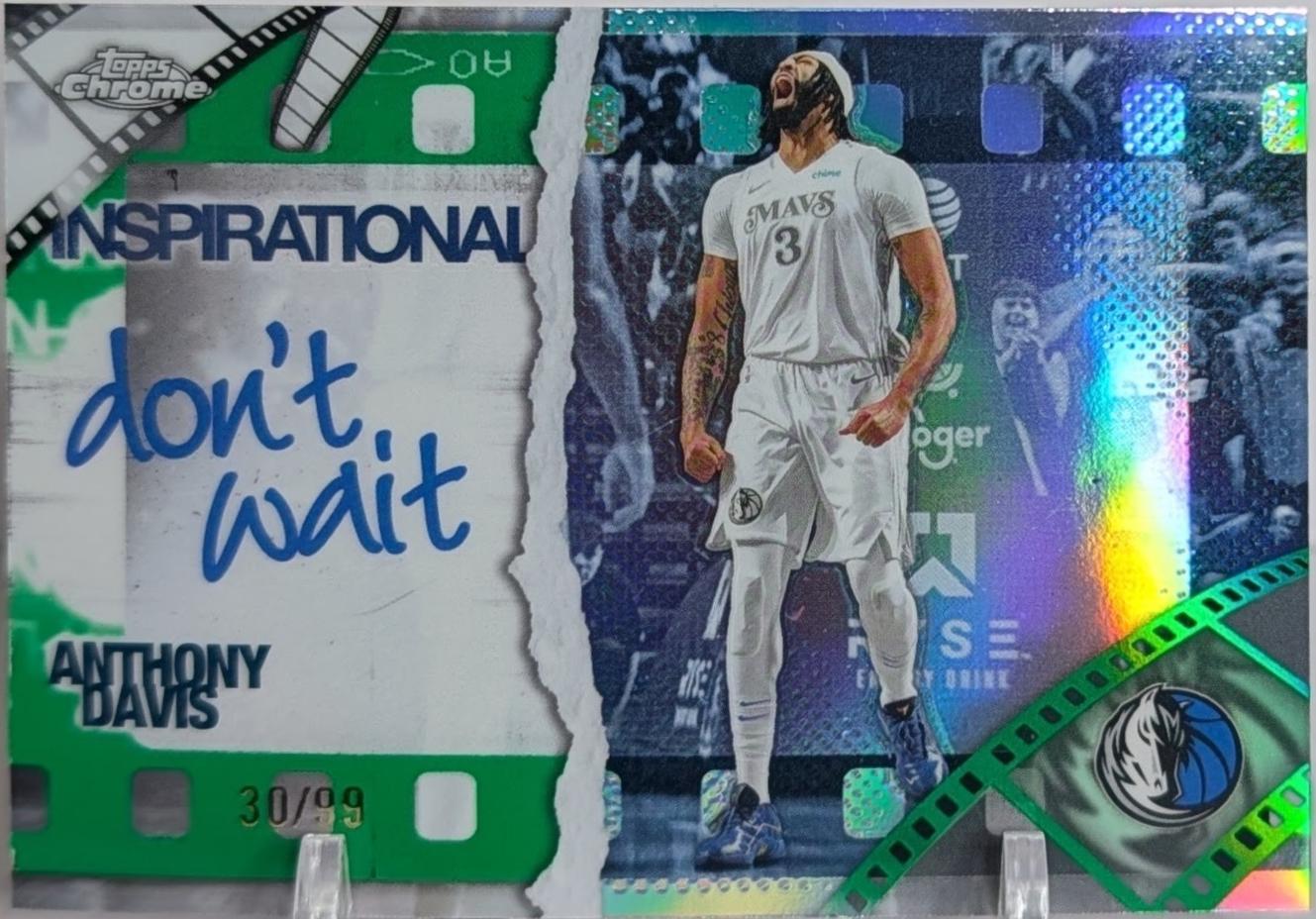 Anthony Davis [Green Refractor] #IP-13