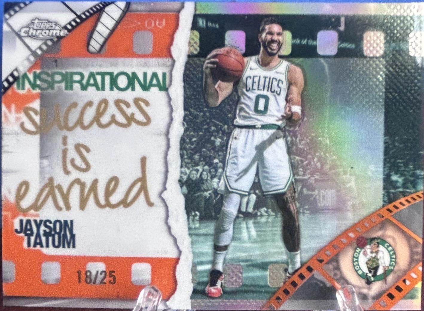 Jayson Tatum [Orange Refractor] #IP-9