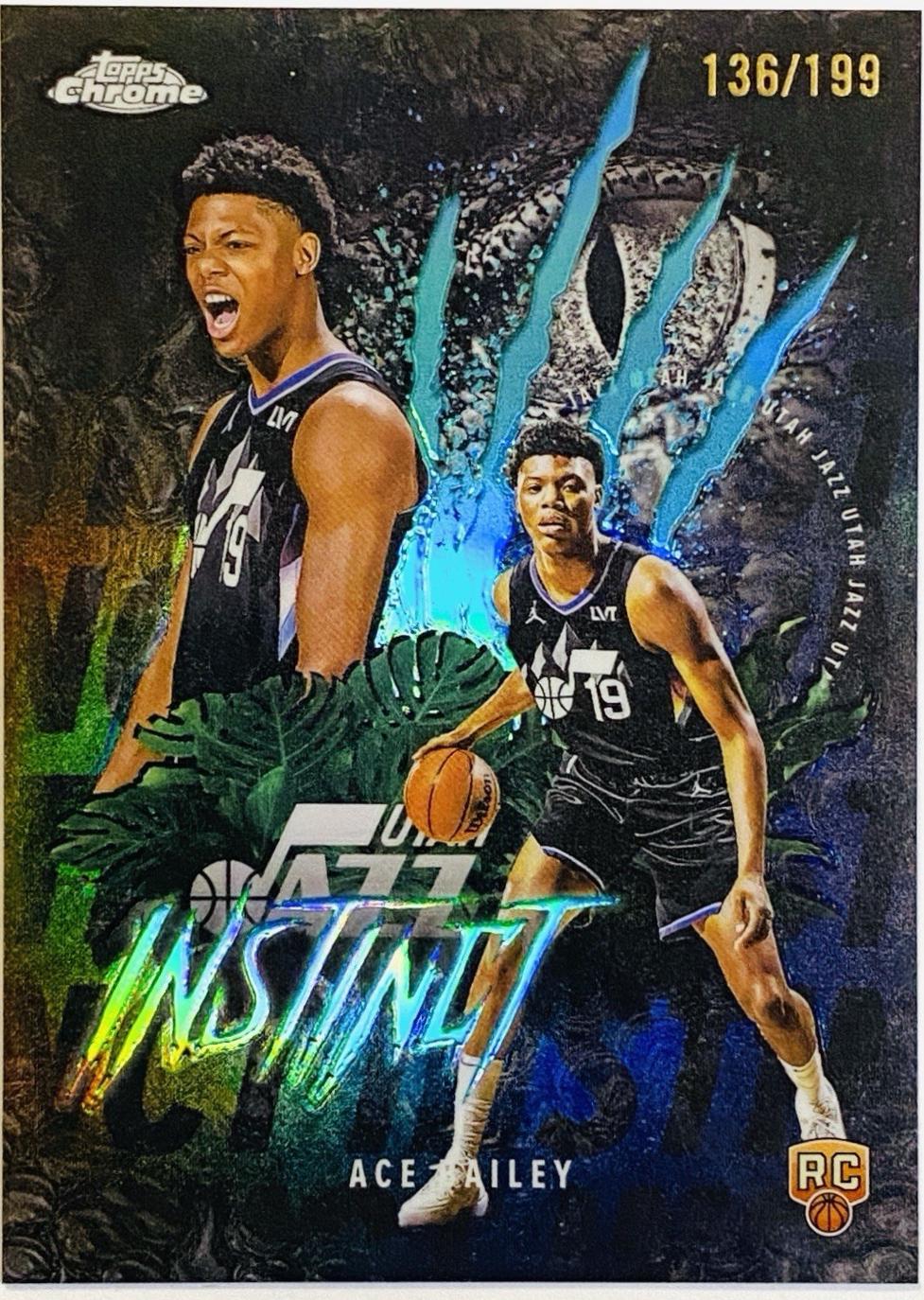 Ace Bailey [Refractor Aqua] #INS-15