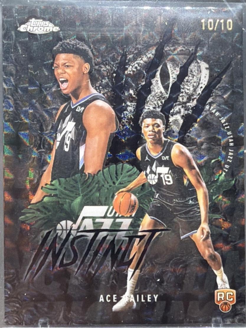 Ace Bailey [Refractor Black Geometric] #INS-15