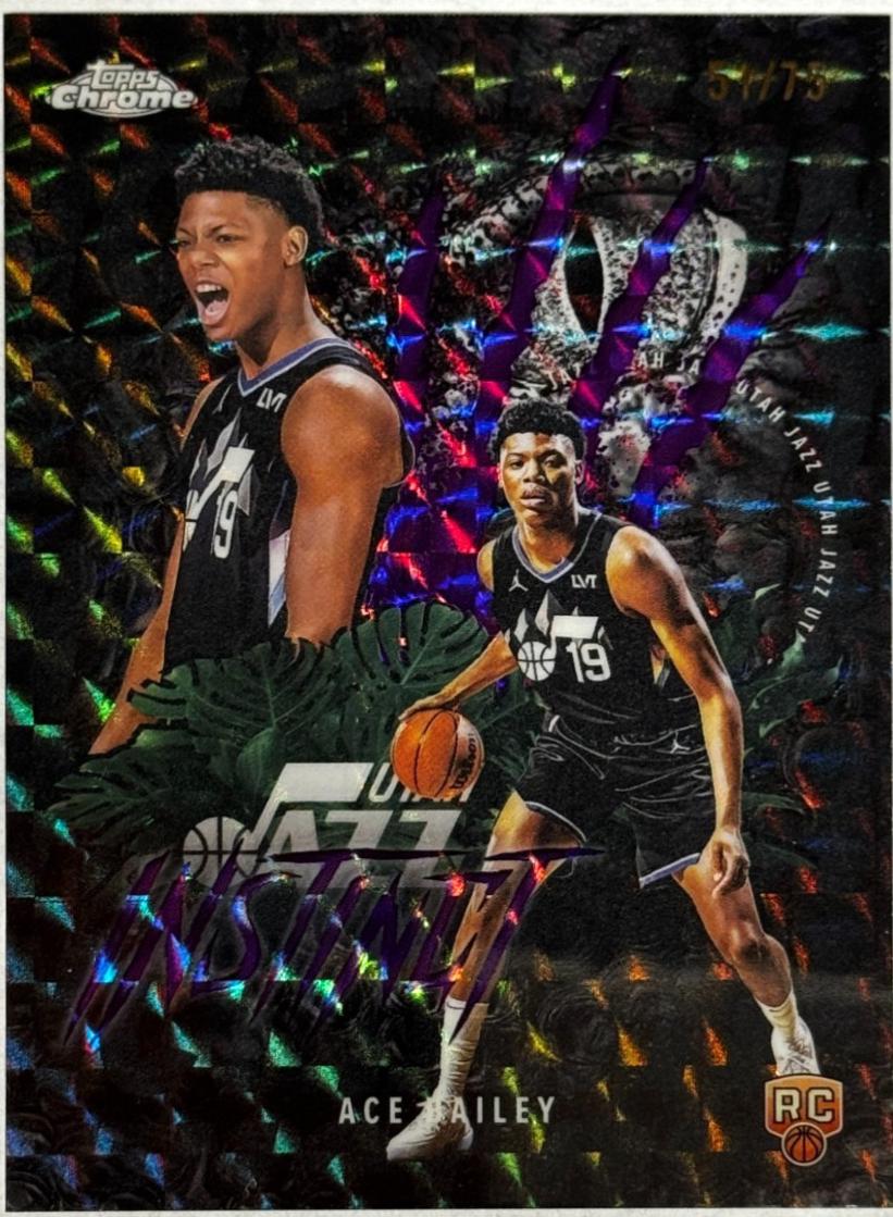 Ace Bailey [Refractor Purple] #INS-15