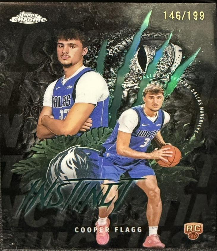 Cooper Flagg [Refractor Aqua] #INS-11