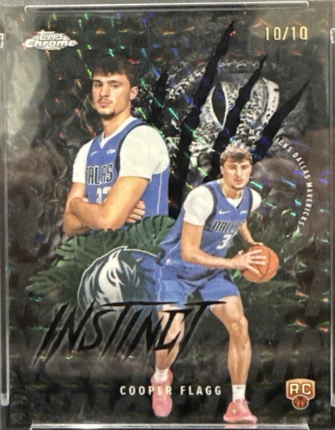 Cooper Flagg [Refractor Black Geometric] #INS-11