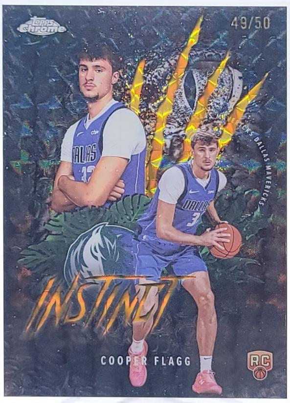 Cooper Flagg [Refractor Gold Geometric] #INS-11