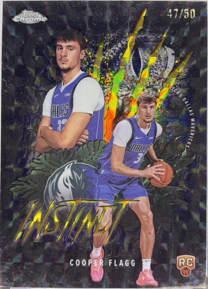 Cooper Flagg [Refractor Gold] #INS-11