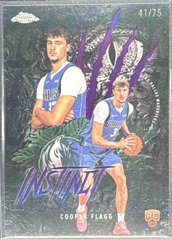 Cooper Flagg [Refractor Purple] #INS-11