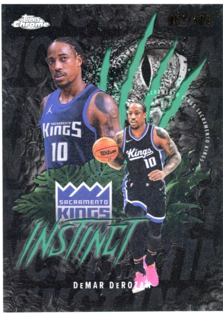 DeMAR DeROZAN [Refractor Aqua] #INS-8
