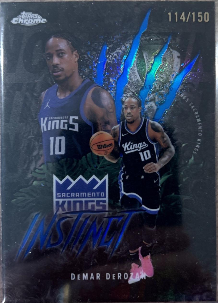 DeMAR DeROZAN [Refractor Blue] #INS-8