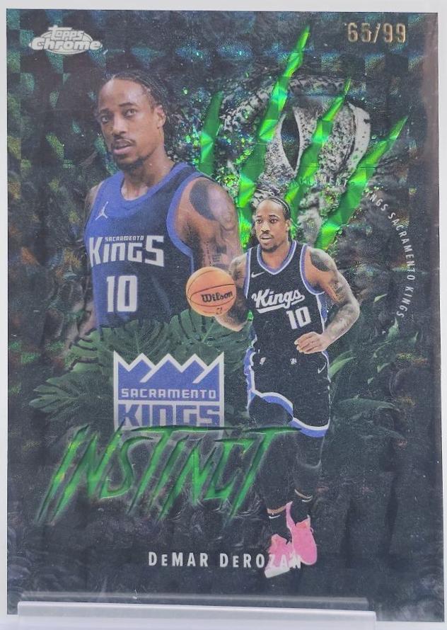 DeMAR DeROZAN [Refractor Green] #INS-8