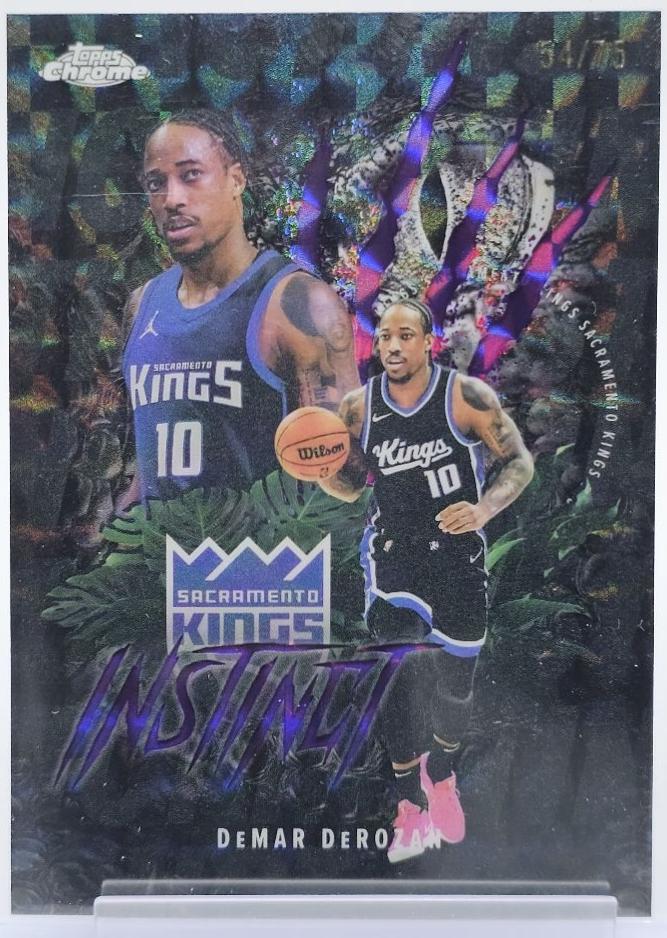 DeMAR DeROZAN [Refractor Purple Geometric] #INS-8
