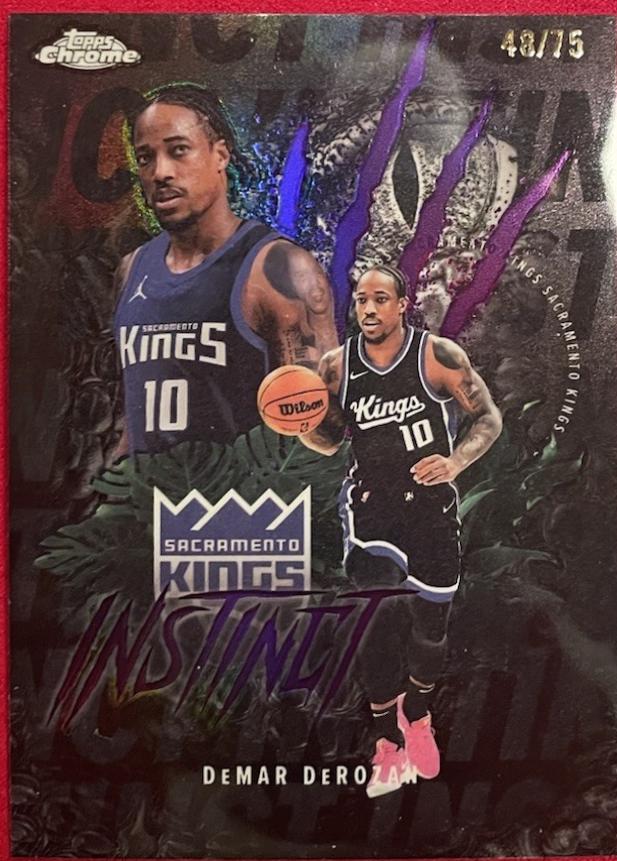 DeMAR DeROZAN [Refractor Purple] #INS-8