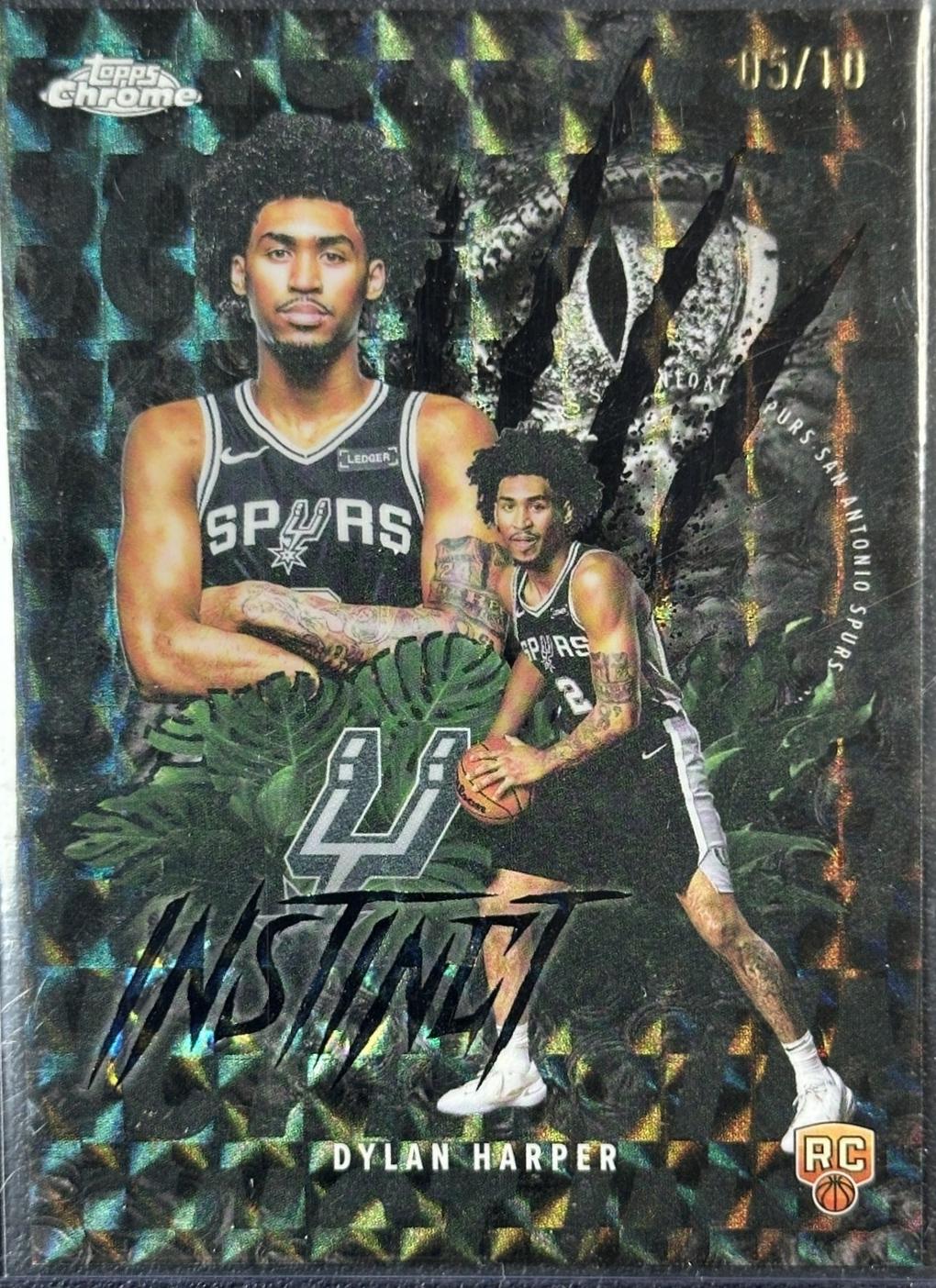 Dylan Harper [Refractor Black Geometric] #INS-12
