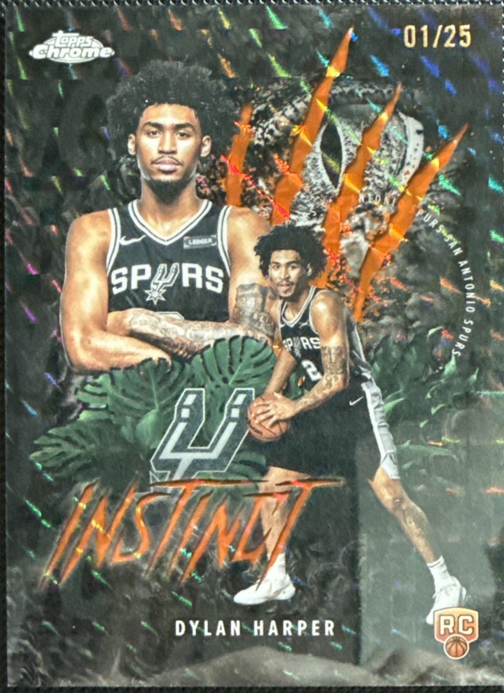 Dylan Harper [Refractor Orange Geometric] #INS-12