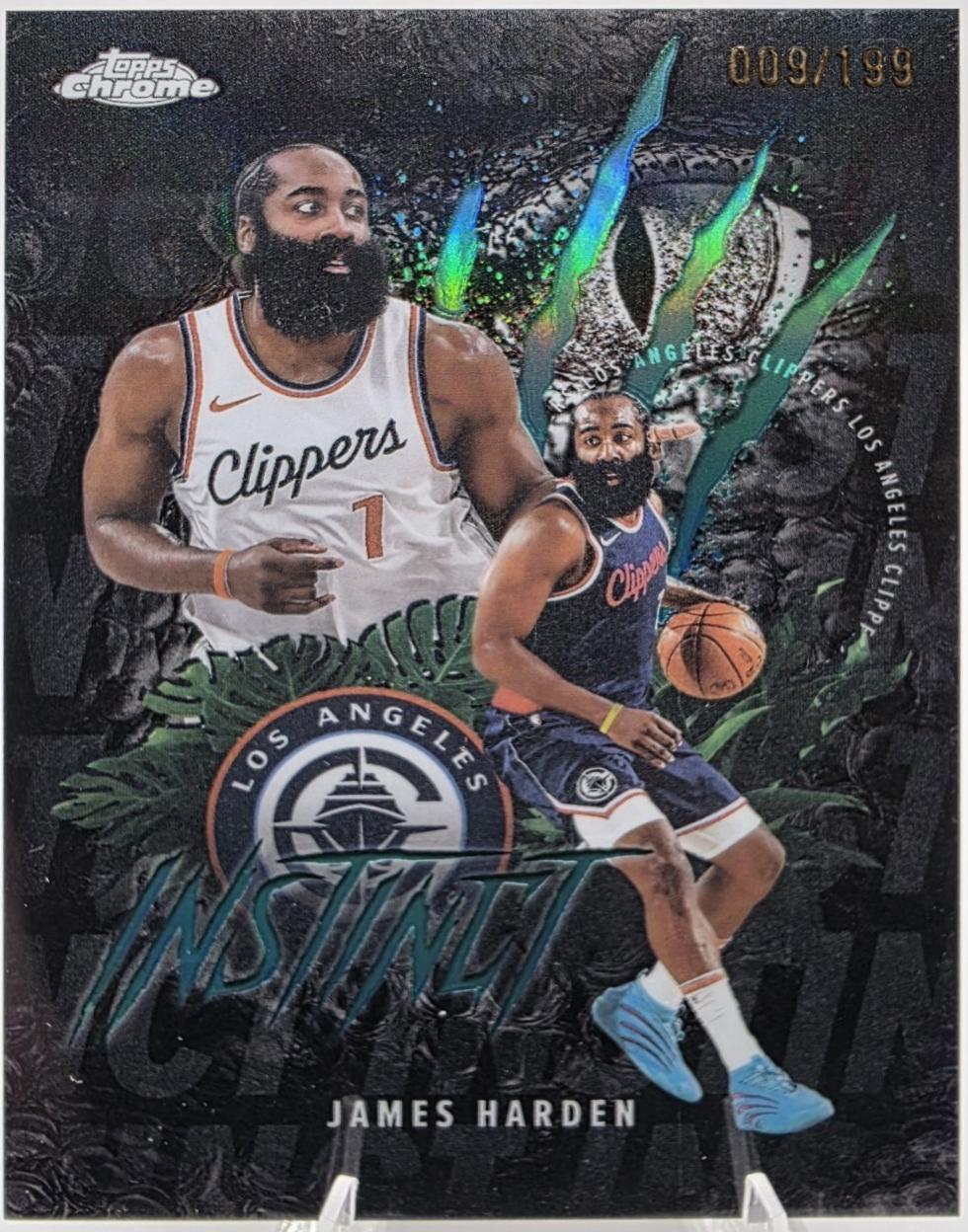 James Harden [Refractor Aqua] #INS-5