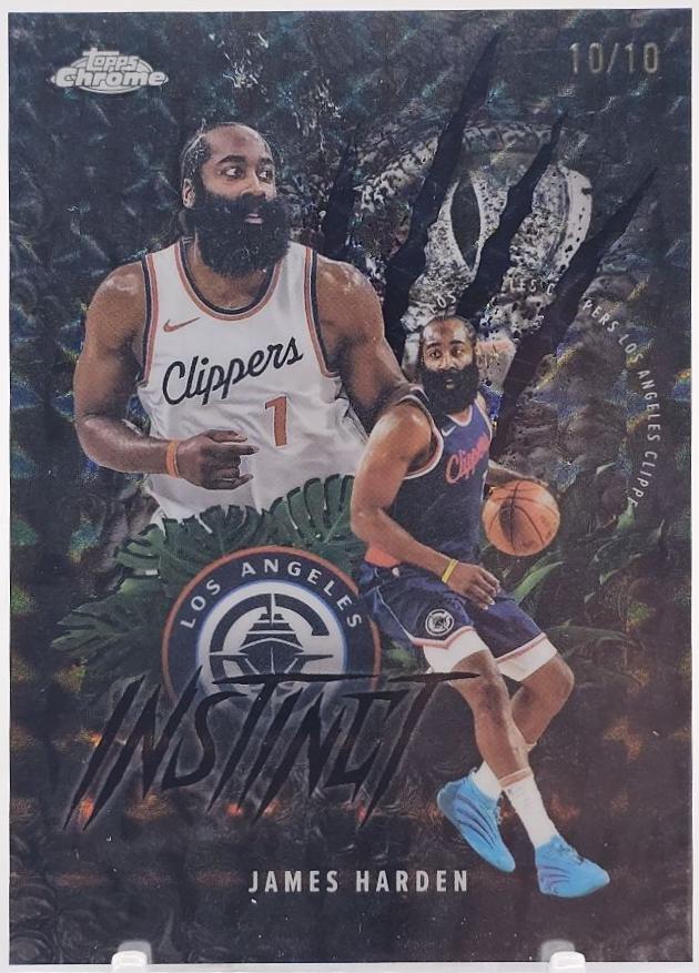 James Harden [Refractor Black Geometric] #INS-5