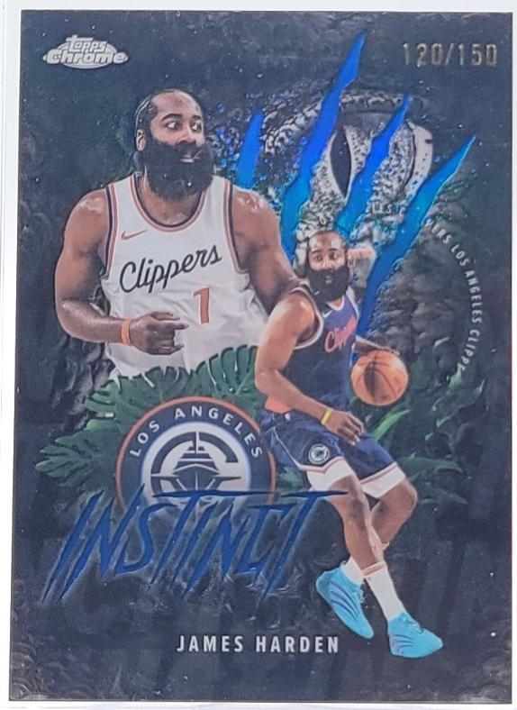 James Harden [Refractor Blue] #INS-5