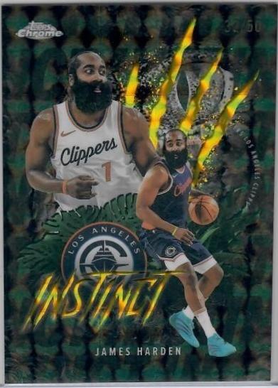 James Harden [Refractor Gold Geometric] #INS-5