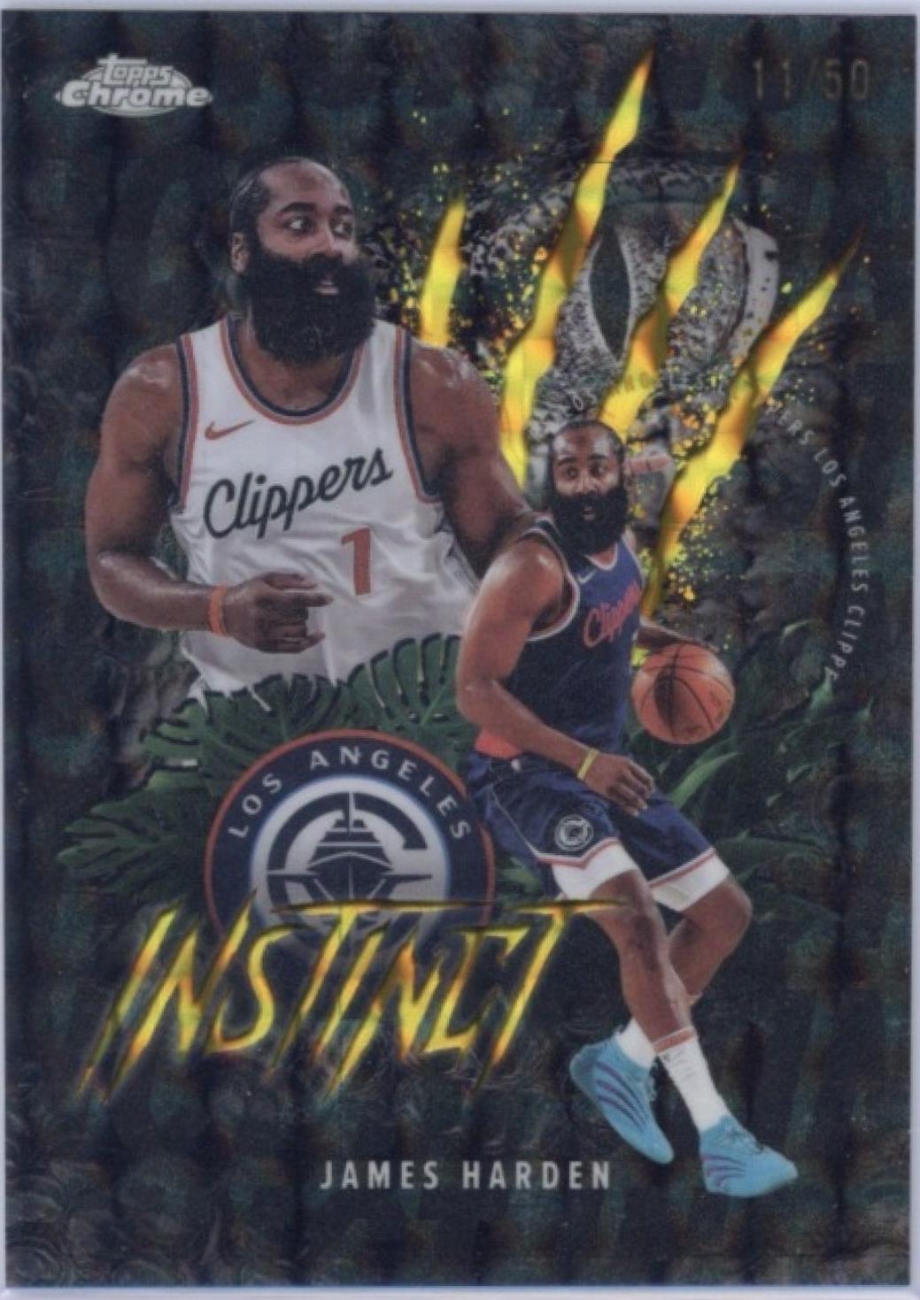 James Harden [Refractor Gold] #INS-5