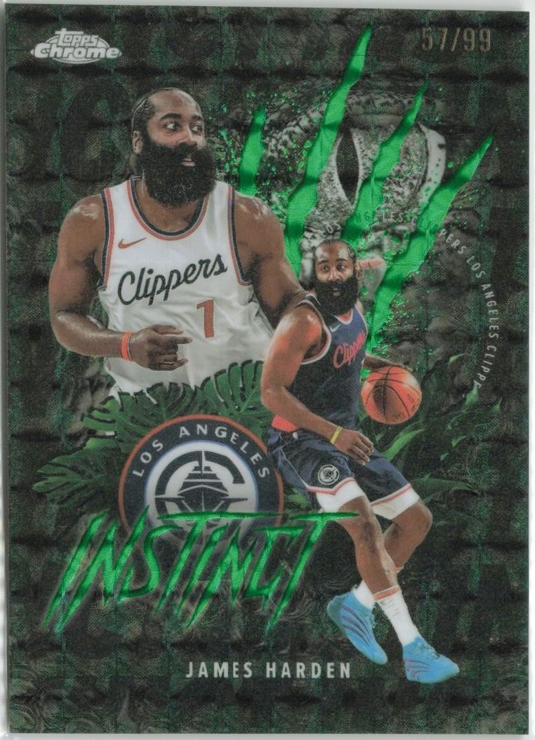 James Harden [Refractor Green] #INS-5