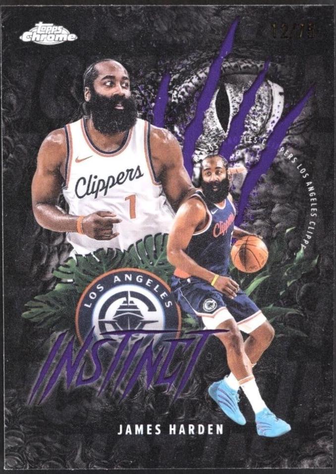 James Harden [Refractor Purple] #INS-5