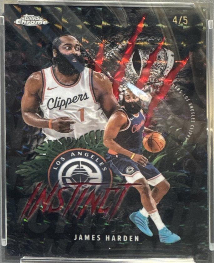 James Harden [Refractor Red] #INS-5