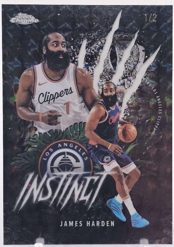 James Harden [Refractor White Geometric] #INS-5