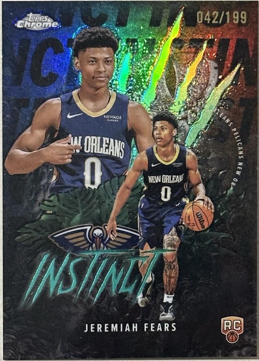 Jeremiah Fears [Refractor Aqua] #INS-17