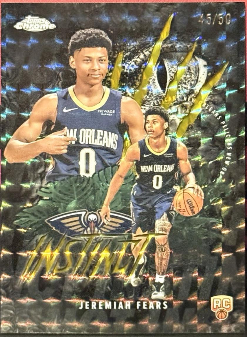 Jeremiah Fears [Refractor Gold] #INS-17