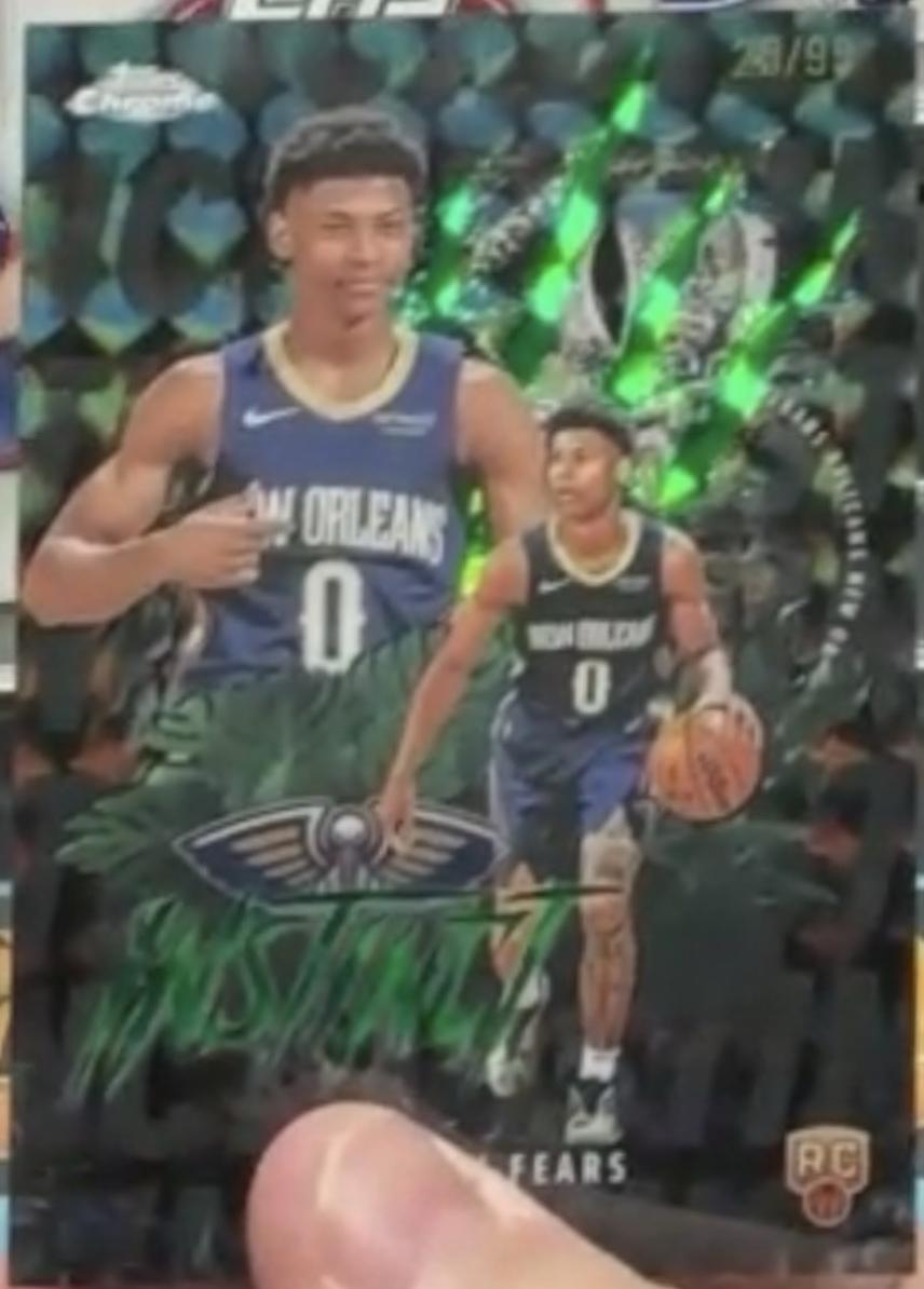 Jeremiah Fears [Refractor Green] #INS-17