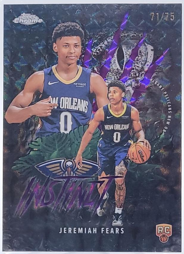 Jeremiah Fears [Refractor Purple] #INS-17