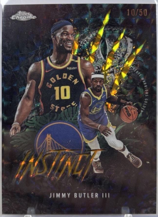 Jimmy Butler III [Refractor Gold Geometric] #INS-3