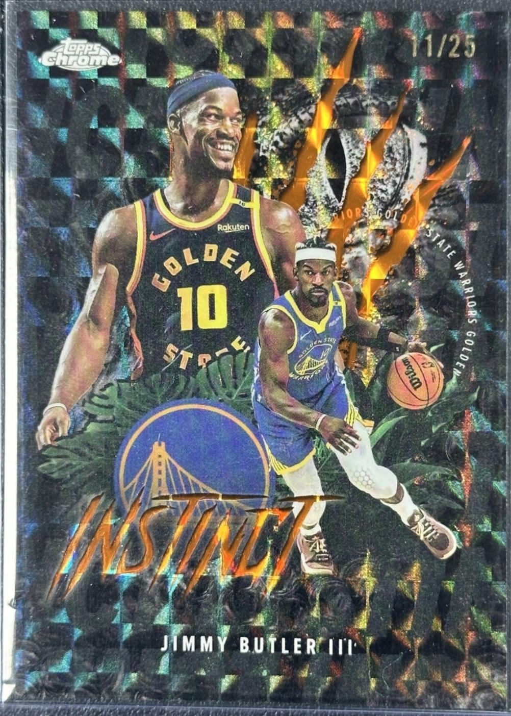 Jimmy Butler III [Refractor Orange Geometric] #INS-3
