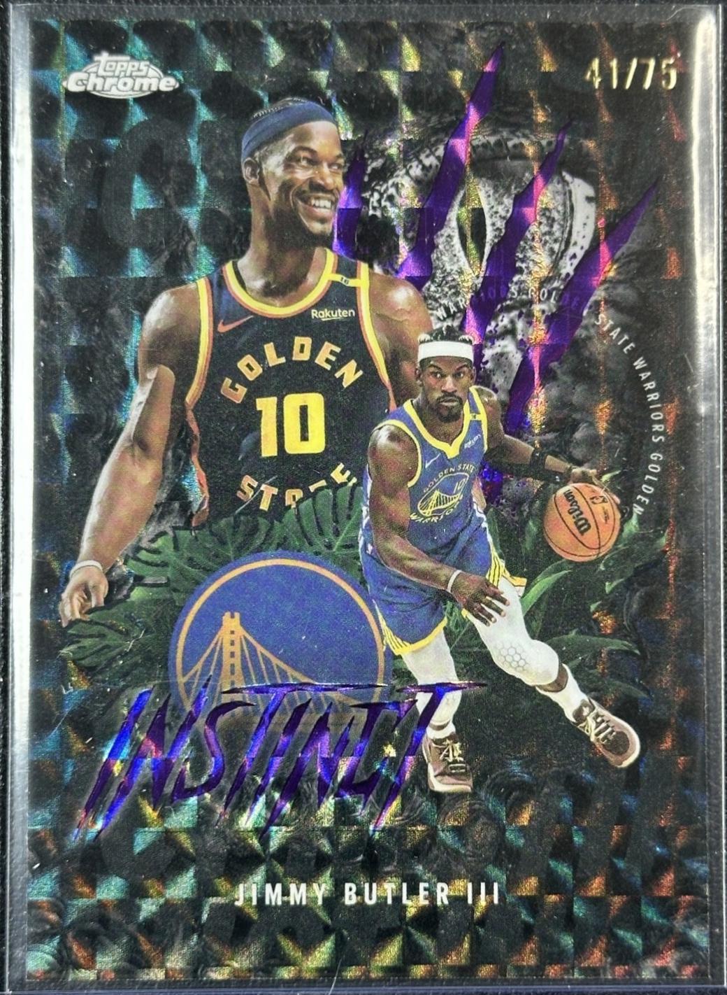 Jimmy Butler III [Refractor Purple Geometric] #INS-3