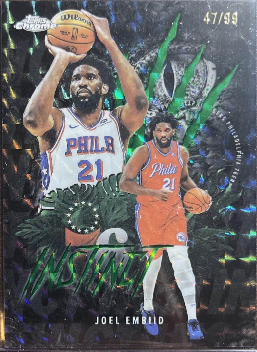 Joel Embiid [Refractor Green Geometric] #INS-10