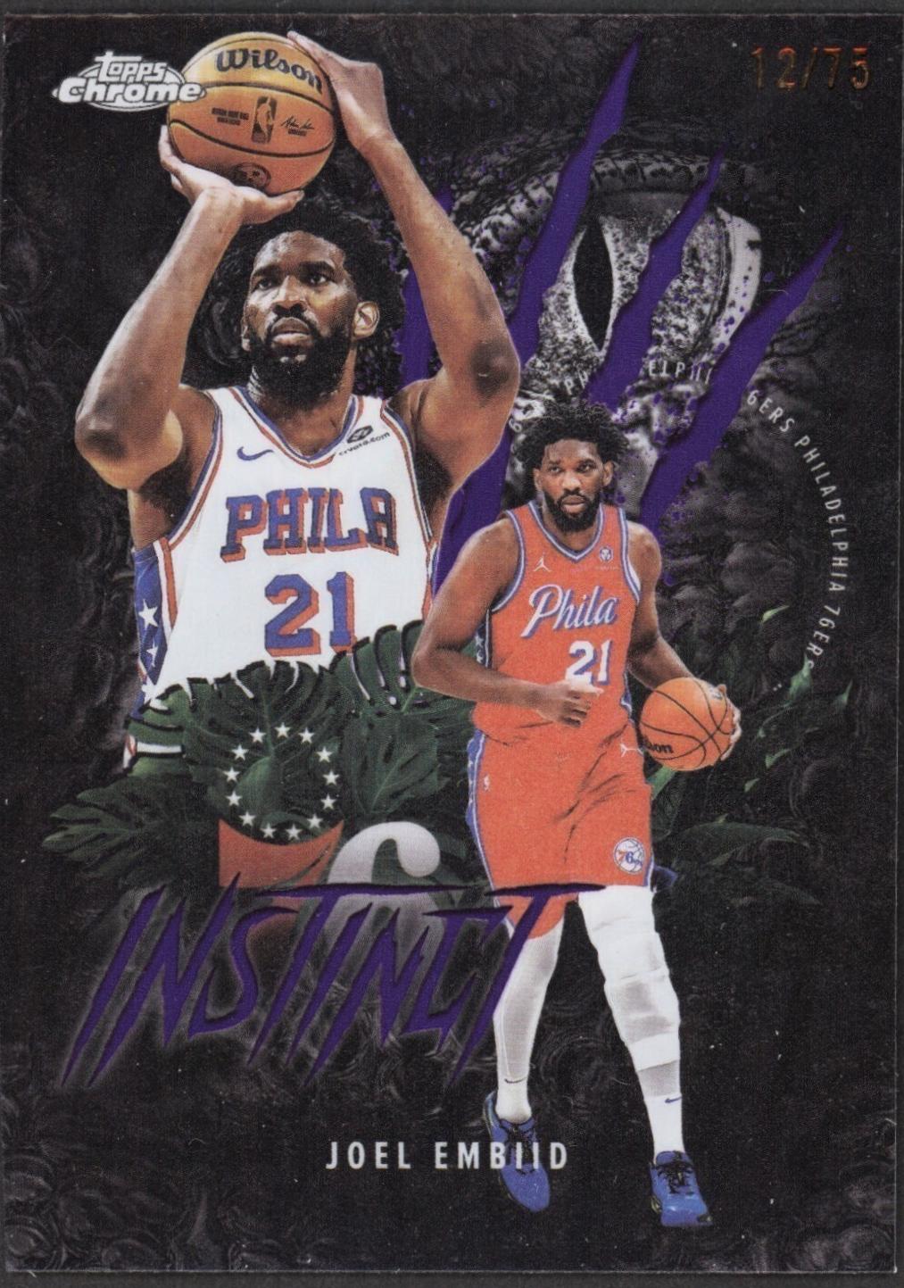 Joel Embiid [Refractor Purple] #INS-10