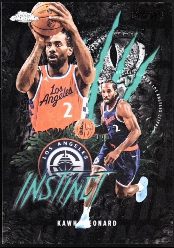 Kawhi Leonard [Refractor Aqua] #INS-2