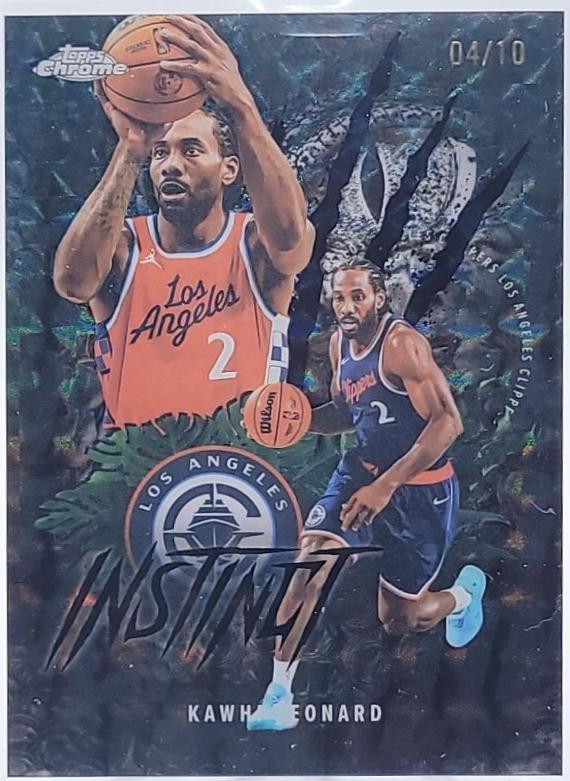 Kawhi Leonard [Refractor Black Geometric] #INS-2