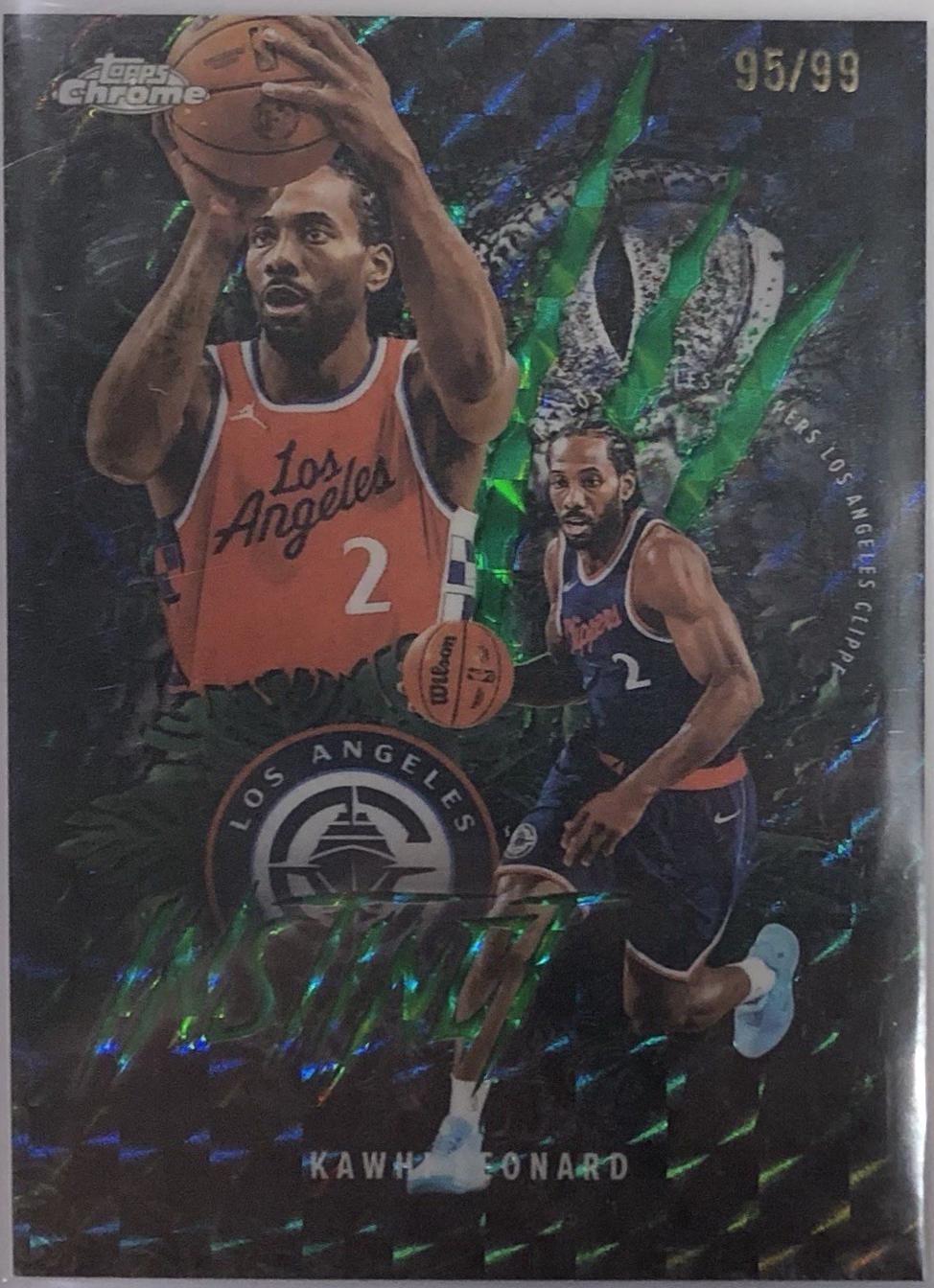 Kawhi Leonard [Refractor Green] #INS-2