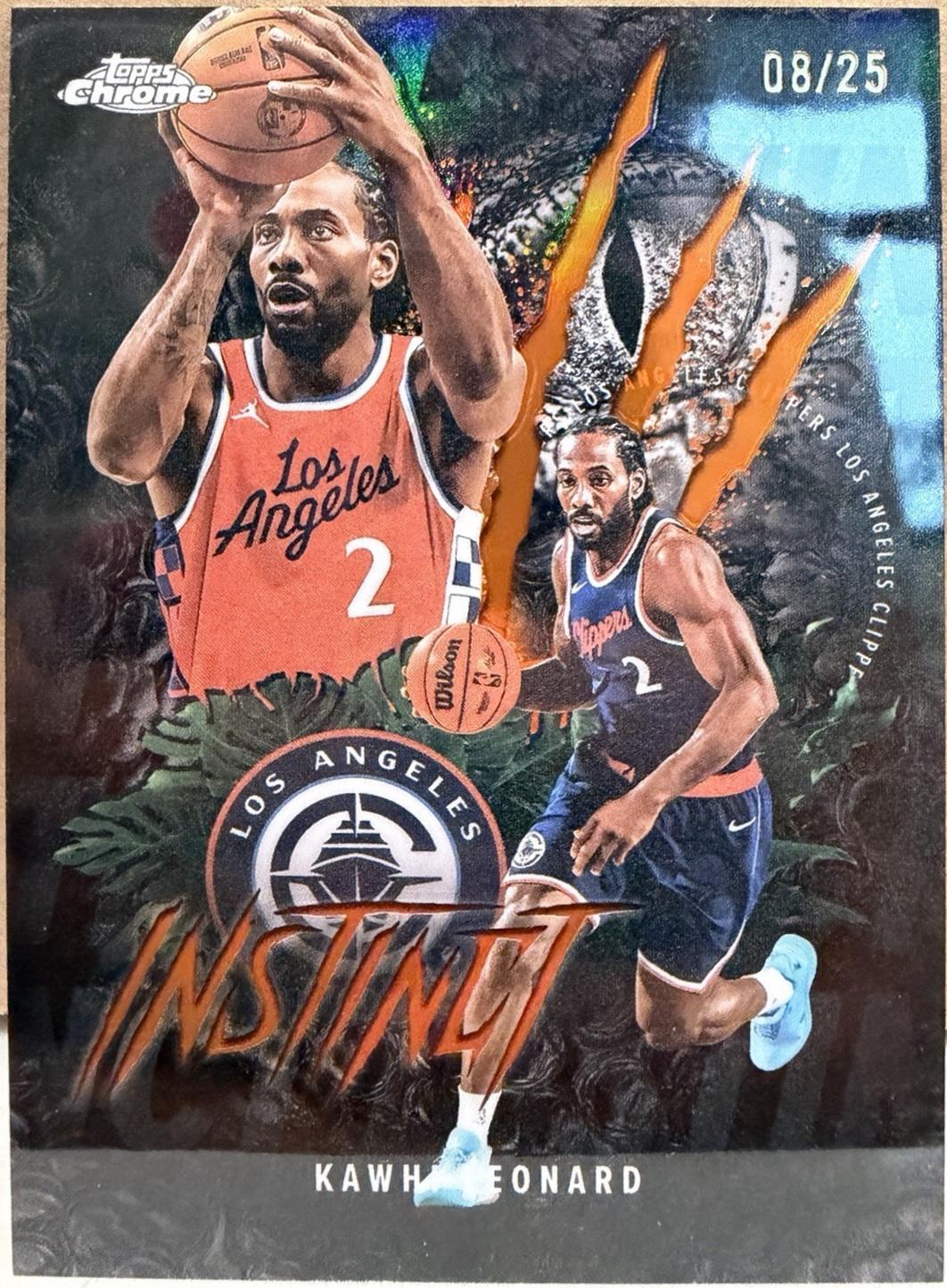 Kawhi Leonard [Refractor Orange] #INS-2