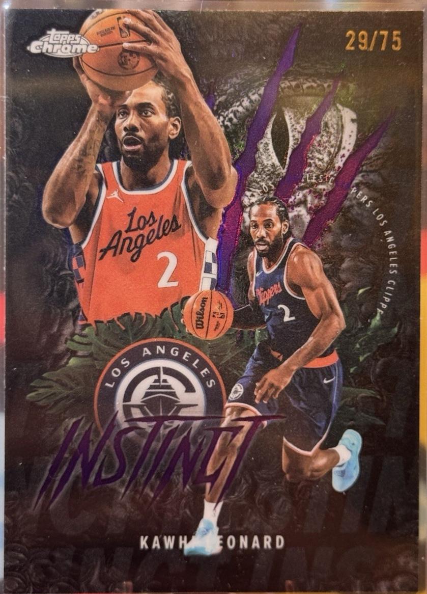 Kawhi Leonard [Refractor Purple] #INS-2