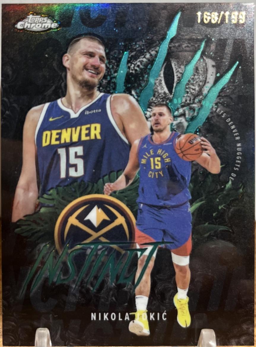 Nikola Jokic [Refractor Aqua] #INS-1