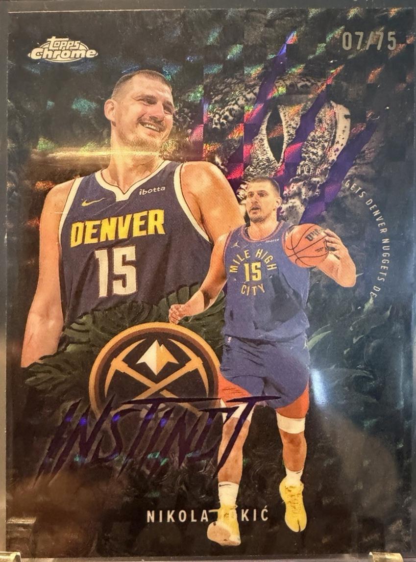 Nikola Jokic [Refractor Purple] #INS-1