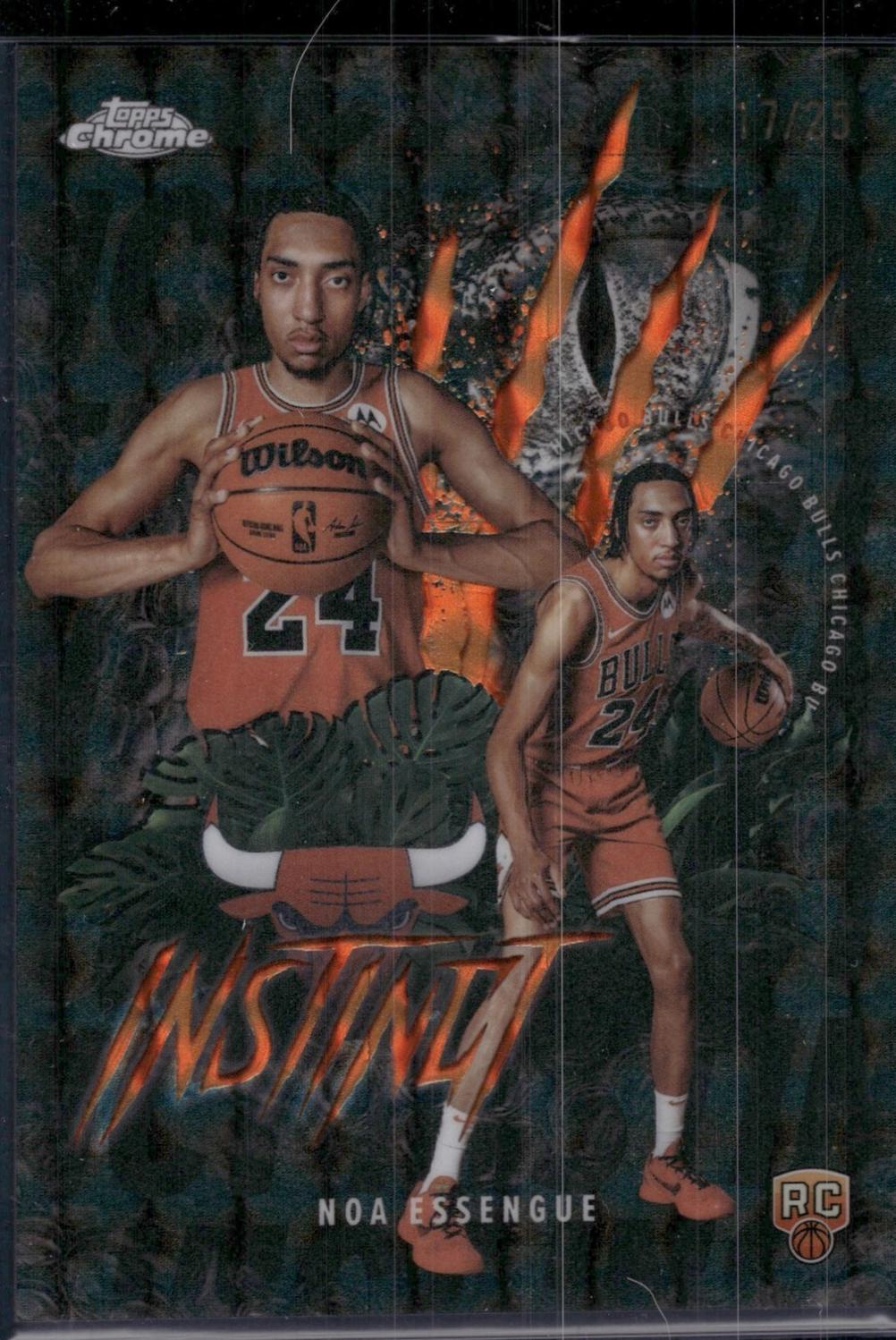 Noa Essengue [Refractor Orange Geometric] #INS-20