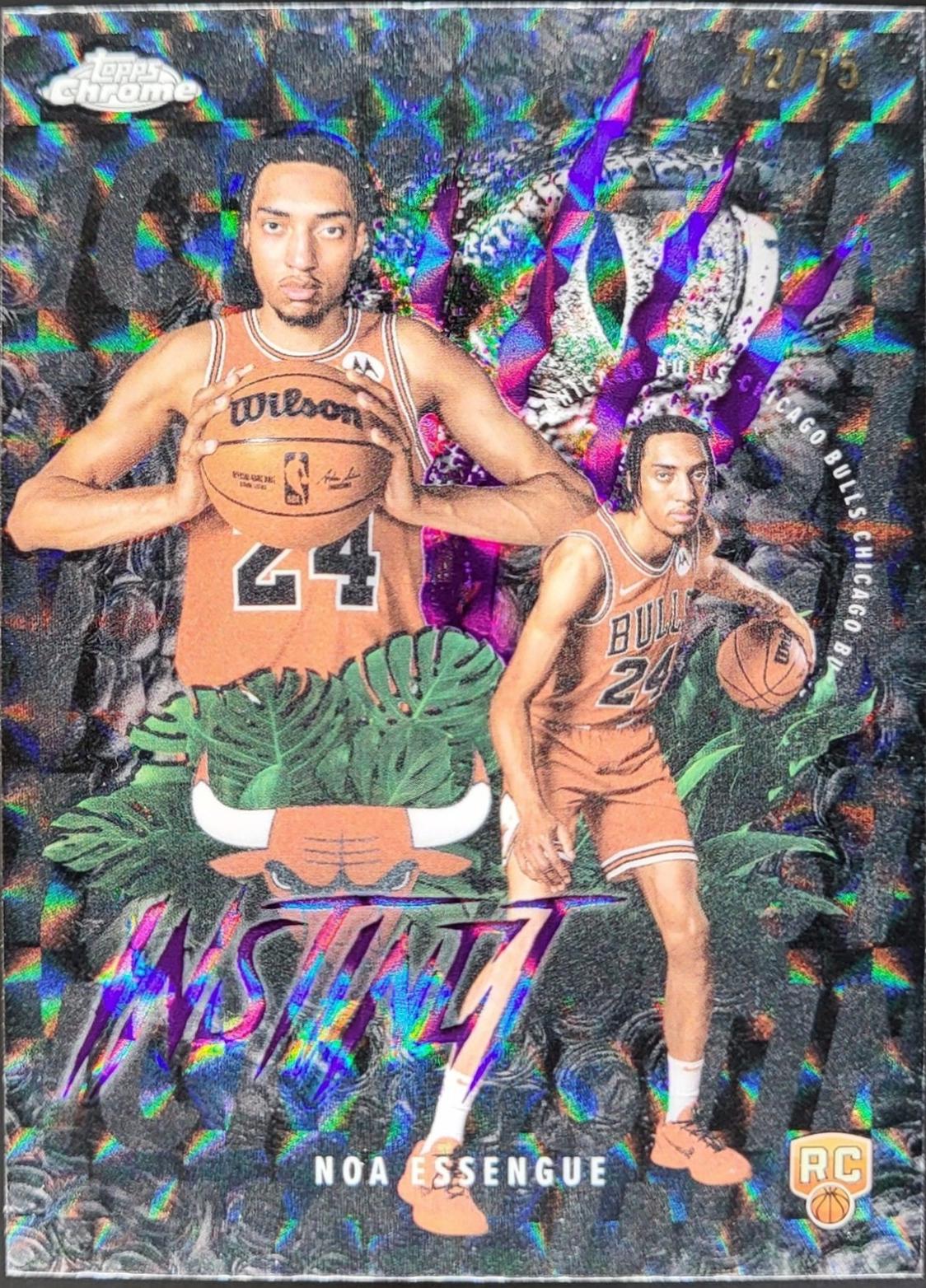 Noa Essengue [Refractor Purple Geometric] #INS-20