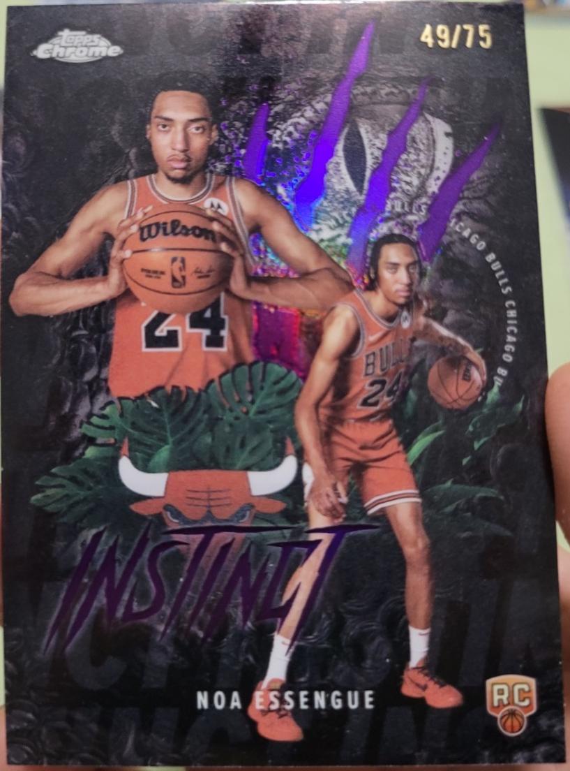 Noa Essengue [Refractor Purple] #INS-20