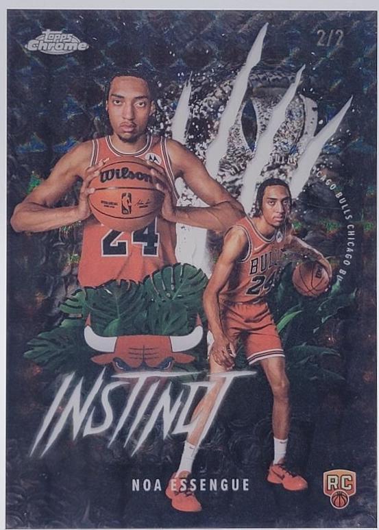 Noa Essengue [Refractor White Geometric] #INS-20